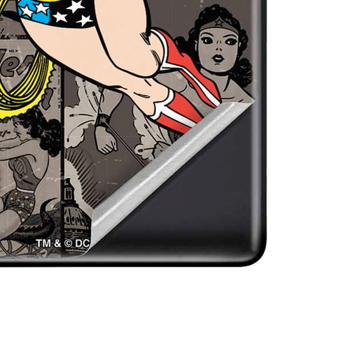 DC Comics Wonder Woman Vintage pose pattern Google Pixel 6 Pro Skin
